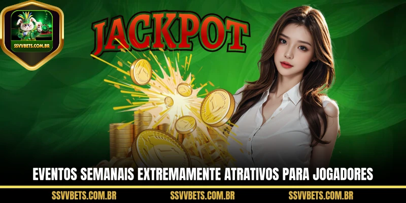 Eventos semanais extremamente atrativos para jogadores